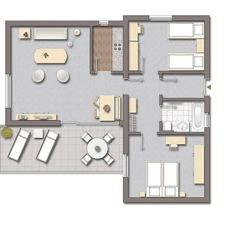 Ferienhaus Kastanie 36 - #127691 Vakantiehuis